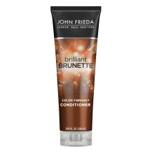 John Frieda Brilliant Brunette Multi-Tone Revealing Color Protecting Conditioner, for maintaining Color Treated Hair, Anti-Fade Conditioner, 8.45 oz,