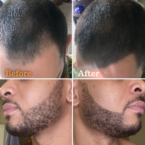 Crayon à Barbe pour Hommes - Crayon de Coiffure Étanche et Durable 1