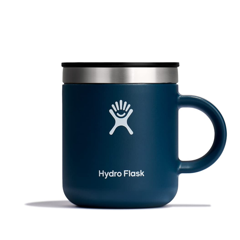 Hydro Flask Stainless Steel Mug - Insulated Travel Portable Coffee Tumbler with Handle  6 fl oz