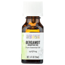 Aura Cacia, Reines Ätherisches Öl, Bergamotte, 0,5 fl oz (15 ml)
