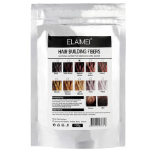 Haarfaser-Spray, Nachfllpulver, 100 Gramm, mittelbraun, dnner werdender, feiner Haarausfall-Concealer, unentdeckt und ohne Duft, Nachfllflasche mi