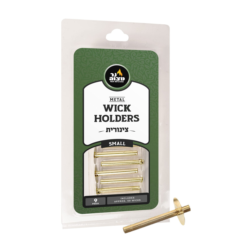 Ensemble De Porte-MèChes En MéTal - 9 Petits Porte-MèChes Et 50 MèChes En Coton Enduites De Cire - Se Place Dans Un RéCipient à Huile Plein Pour-image