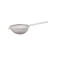 Jemn sitko HIC Kitchen s pomocnou rukov tou, nehrdzavej ca ocel 18/8, 3,75 palca