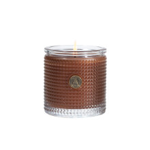 Aromatique Zimt-Apfelwein-Kerze aus strukturiertem Glas, 170 ml     dekorativer Raumduft, Aromatherapie, lang anhaltender Raumlufterfrischer, Deodo