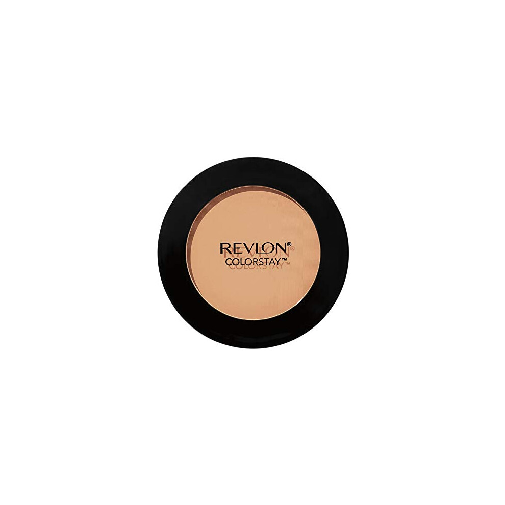Revlon ColorStay Pressed Powder  Longwearing Oil Free  Fragrance-Free  Noncomedogenic Face Makeup  Medium (840)  0.3 Oz