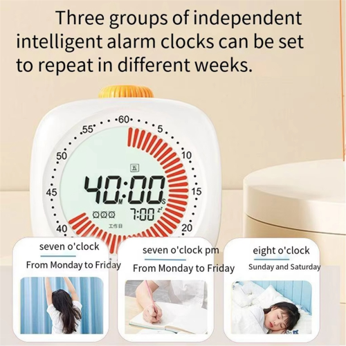 Neuer Rotary Timer Smart Silent Visual Analog Timer für Kinder und Erwachsene 2