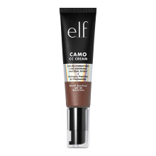 e.l.f. Camo CC Cream, Fondotinta Correttore Colore Media-A Alta Coprenza con SPF 30, Rich 620 W, 1.05 Oz (30g)