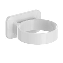 Falra szerelheto frdoszobai hajszrt tart ntapads, kompatibilis a legtbb szrtval (fehr L 3,7""""?W 2,1""?H 4,3"""")