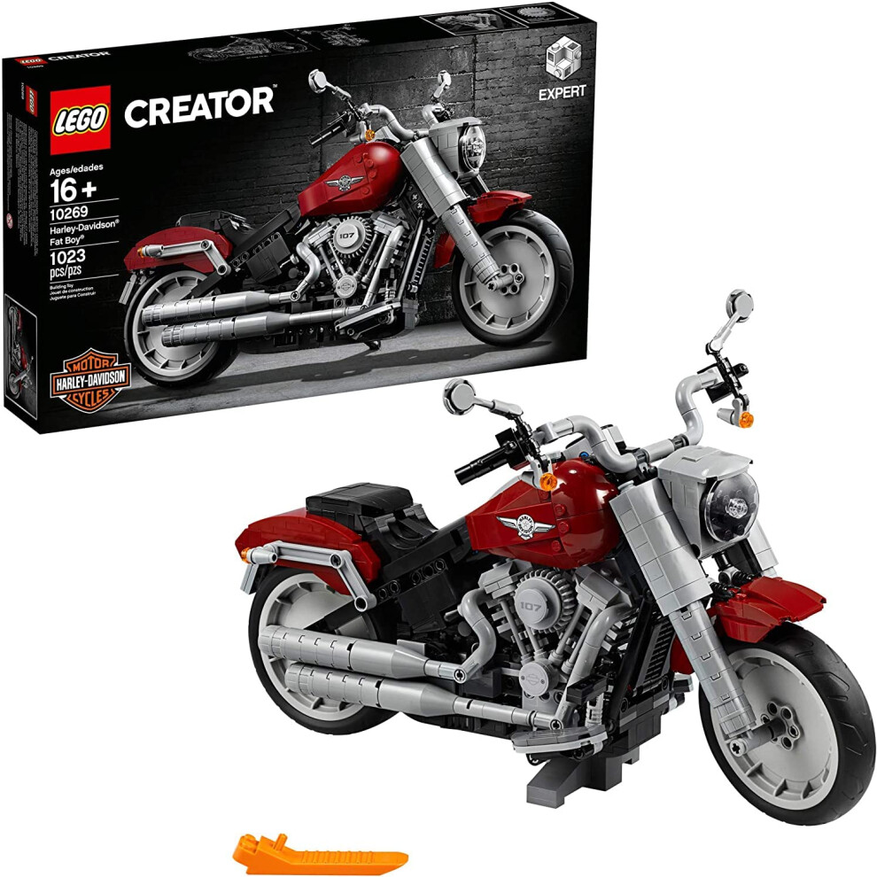 Lego Creator Expert Harley-Davidson Fat Boy 10269 Building Kit (1,023 Pieces)