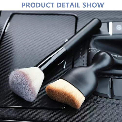 3 Pack Exquisite Microfiber Duster Brushes Feather Duster Car Interior Cleaning Brush - Cleaning Tool Efficient Dust Removal for Car Interior Compu 1