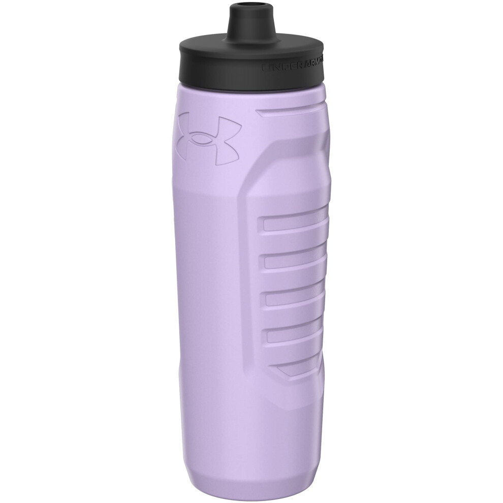 Under Armour Sideline Squeeze Water Bottle Designed With Quick-Shot Lid Quick & Easy Hydration 32 Oz