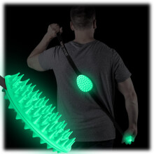Cactus Scratcher Original Glow in the Dark Scratcher avec 2 ctes avec des pointes agressives et douces ideales pour les endroits alteres et diff