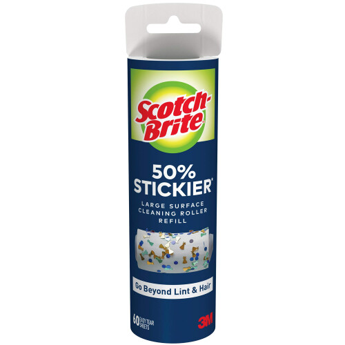 3M 3M Lint Roller Rfl 8"""" 60sht 1