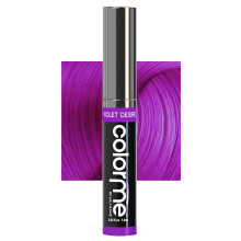 Colorme Root Touch Up Tillfällig Hårmascara för att färga och blanda efterväxt. Tvättas ut (VIOLET DESIRE)