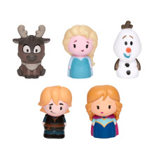 Disney Frozen Badvingerpoppetjes 10 st - Feestartikelen Educatief Badspeelgoed Verhaaltijd Strandspeelgoed Speeltijd Kousvuller