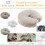 Body Linen Tranquility Mikrofiber Massage Ansiktskuddar för Massagebord och Stolar 5