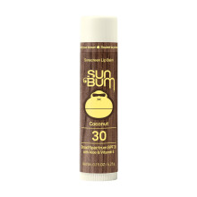 Sun Bum SPF 30 opalovac balzm na rty | Vegansk a Cruelty Free irokospektrln pce o rty UVA/UVB s aloe a vitaminem E pro hydratovan rty | Kokos