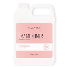 Kiara Sky EMA Monomer (KSM) - Professional HEMA- and MMA-Free Acrylic Nail Liquid, 8 oz, Cruelty-Free, Self-Leveling