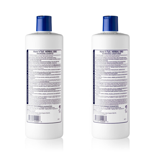 Mane 'n Tail Herbal-Gro Σαμπουάν 27.05oz & Μαλακτική 27.05oz 1