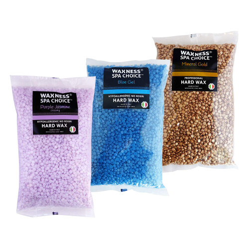 Vax Waxness Μικτές Σκληρές Χάντρες Κεριού 2.2 lb / 1 kg Πακέτο 3