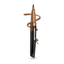 BodyMark Freckles Pen, Zachte Borstelpunt, Natuurlijke Make-up Pen, 1 Stuk in Donkerbruin