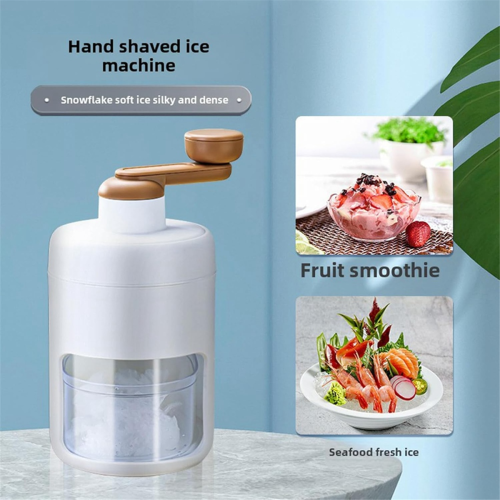 Home Manual Shaved Ice Machine Hausgemachter Hagel-Eisbrecher Quick Ice 1