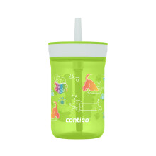 Contigo Leighton Straw Tumbler 14 oz Cool Lime (Dogs)