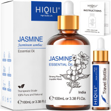 HIQILI jasmin ?terisk olie ren og naturlig jasminolie til spreder parfume shampoo aromaterapi