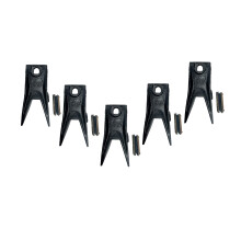 Teeth X156WTL 7107321 5pk 7107321 GST520 Tiger Bucket Tooth Excavating Equipment Bucket Teeth & Pins - 7107321 (Teeth X156WTL 7107321 5pk)
