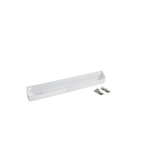 Rev-A-Shelf 22" Tip-Out Plastic Sink Tray voor Keuken en Badkamerkasten, Grote Uittrekbare Vanity Shelf Organizer, Wit