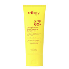 Trilogy SPF 60+ Omega-Boost Sunscreen Natural Broad Spectrum Protection for Daily Use 2.5 fl oz