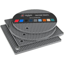 Joyhalo Trivets lmpimille astioille - Hot pads keittin Silikoniset kattilatelineet kuumalle kattilille ja pannuille Silikoniset matot keittin ty