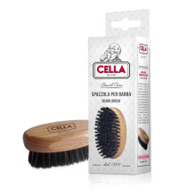 Cella Milano vadkan s nylon srtju szakll- s bajuszkefe, kzzel ksztett Olaszorszgban