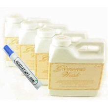 Tyler Candle Company 4 unssia Glamorous Detergent Wash -lahjapakkaus (Diva High-huolto Kathina French Market)