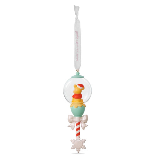 Hallmark Keepsake 2017 Disney Winnie The Pooh Πρώτο Χριστούγεννα Ράβδος Ornament 1