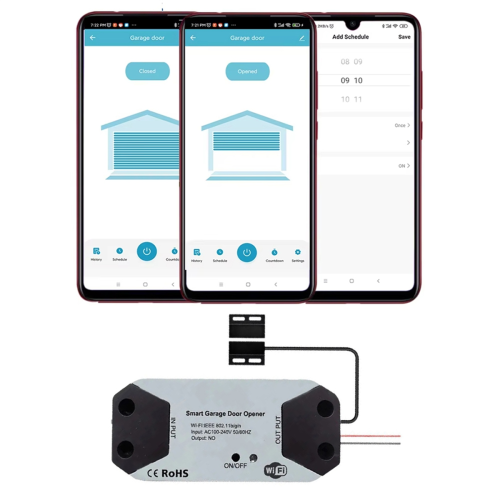 Smart Garagentoröffner-Controller Kompatibel mit Alexa EU-STECKER 2