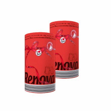 Set di rotoli di carta assorbente Jumbo - 2 rotoli a 2 veli, 120 fogli altamente assorbenti - Valorizza la tua immagine con stile professionale e