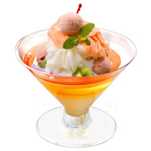 EgieMr Kunststoff-Martini-Glser, Einweg-Cocktailglser, Dessertbecher, 25 Stck, fr Hochzeiten, Partys, Champagner, Vorspeisen und Desserts, 152 ml