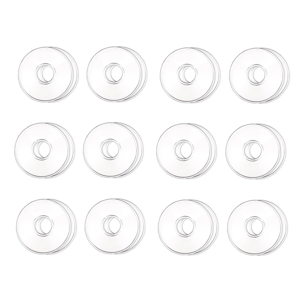 Glass Bobeches for Candlestick Holders, Candle Drip Catcher