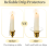 Glass Bobeches for Candlestick Holders, Candle Drip Catcher 5