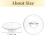 Glass Bobeches for Candlestick Holders, Candle Drip Catcher 6