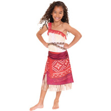 Disney Moana 2 Moana Sukienka Kostium dla dziewczynek Przygoda Strj Moda do zabawy w udawanie Ubieranka Oficjalnie licencjonowana Swietny prezent ur