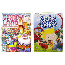 Hasbro Candyland och Chutes and Ladders Brädspel