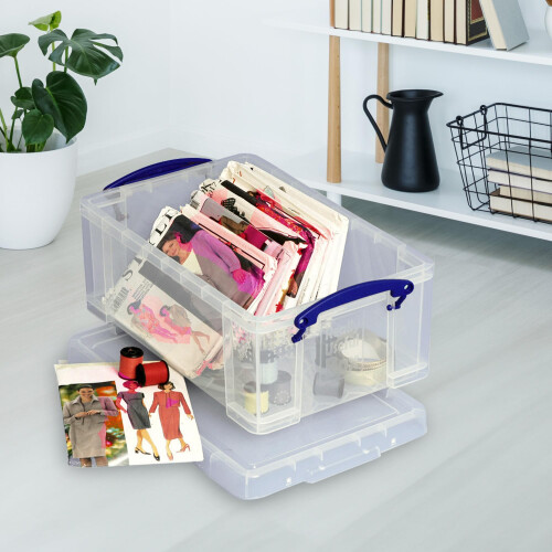Really Useful Really Useful Box Στοίβα 9 Λίτρων Πλαστικό Δοχείο Αποθήκευσης με Καπάκι και Χερούλια 2
