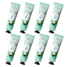 8 ST Aloe Vera Gel fr ansikte och kropp terfuktande Resestorlek Ren Aloe Vera Gel Ansiktsfuktighetskrm fr alla hudtyper Ej klibbig Lngvarig
