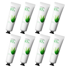 8PCS Aloe Vera Gel for Face & Body Hydrating Travel Size Pure Aloe Vera Gel Face Moisturizer for All Skin Type No-sticky Long Lasting Refreshing Mois
