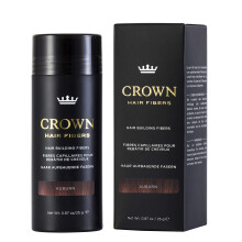 Fibre di costruzione di capelli a corona per capelli fini e diradanti (Auburn) - Crea istantaneamente capelli dall'aspetto pi pieno - miglior Concet