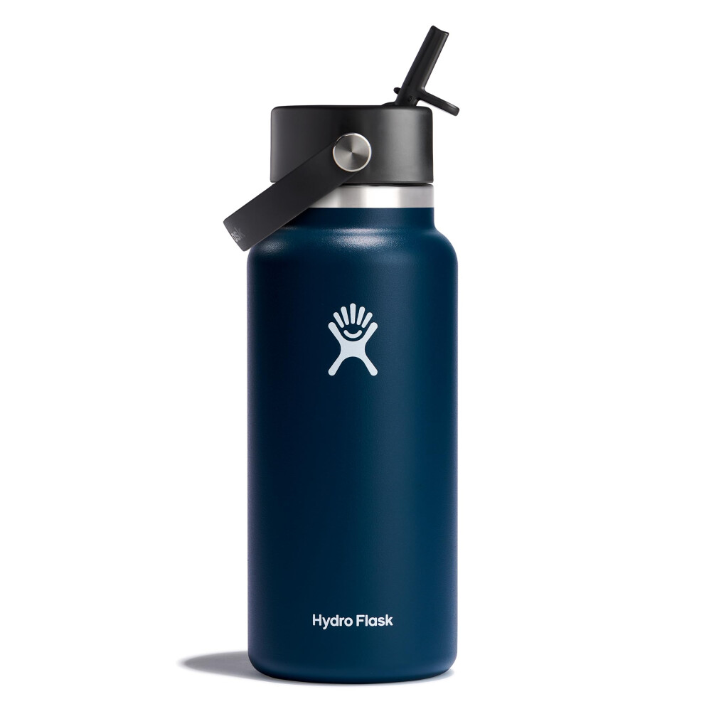 Hydro Flask Wide Flex Straw Cap Indigo 32 Oz-image-OPC-PH55VQ7-NEW