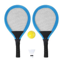 1 Set Tennis Racket Set Outdoor Activity Game Toy Set for Children
