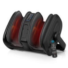 COMFIER Shiatsu Foot Massager Machine FSA HSA Eligible Foot Calf Massager with Heat Squeeze & Vibration Massage Remote Control UP to Men Size 14